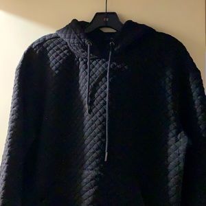 Quilted set hoodie and pants